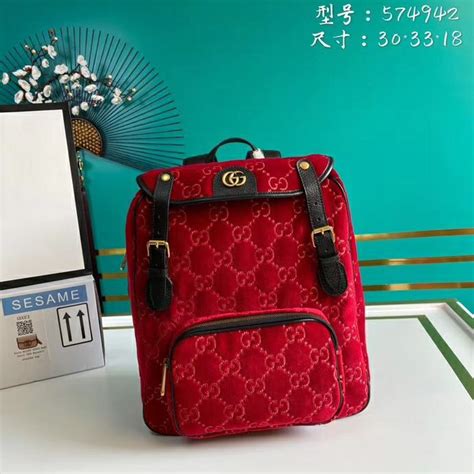 replica gucci velvet backpack|gucci knockoff tote bag.